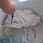 Making a concrete mass