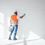 Pleisterwerk Droogt